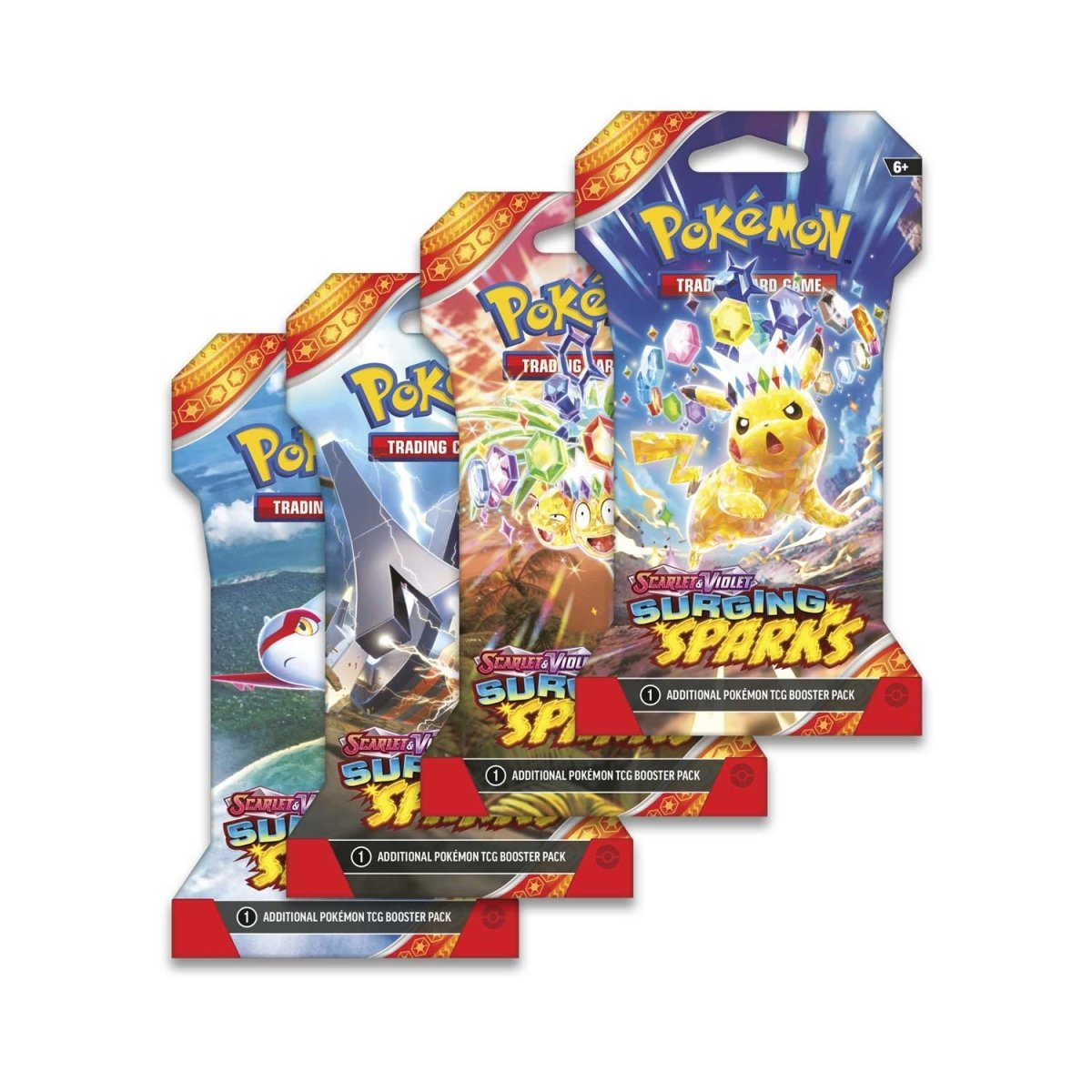 Pokémon - Surging Sparks - Sleeved Booster Pack – HK