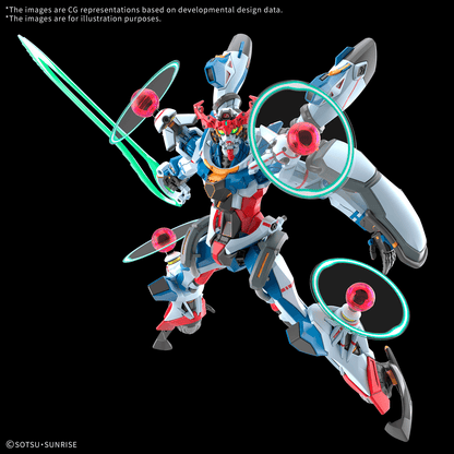 Gunpla - HGGQ 1/144 #01 - GMS-Ω GQuuuuuuX (Endymion Unit Awakened)