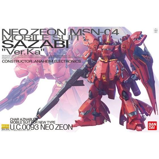 Gunpla - MG 1/100 #175 - MSN-04 Sazabi (Ver. Ka)