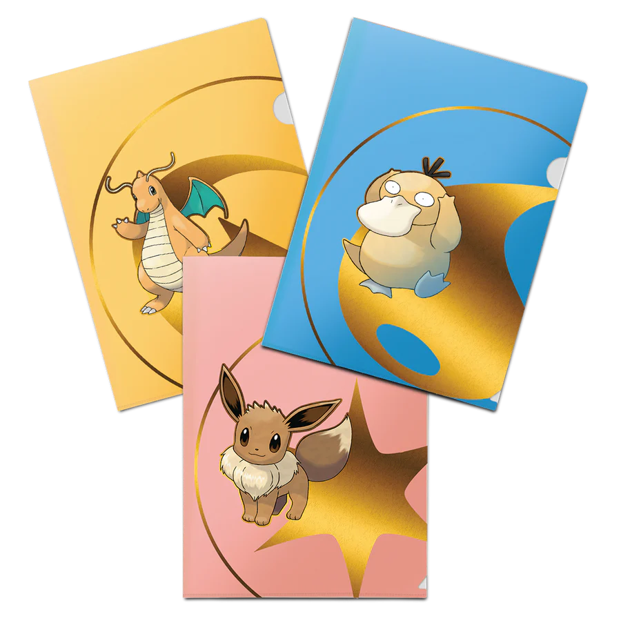 Pokémon - Tournament Folio 3-Pack Series (Psyduck, Eevee, Dragonite)