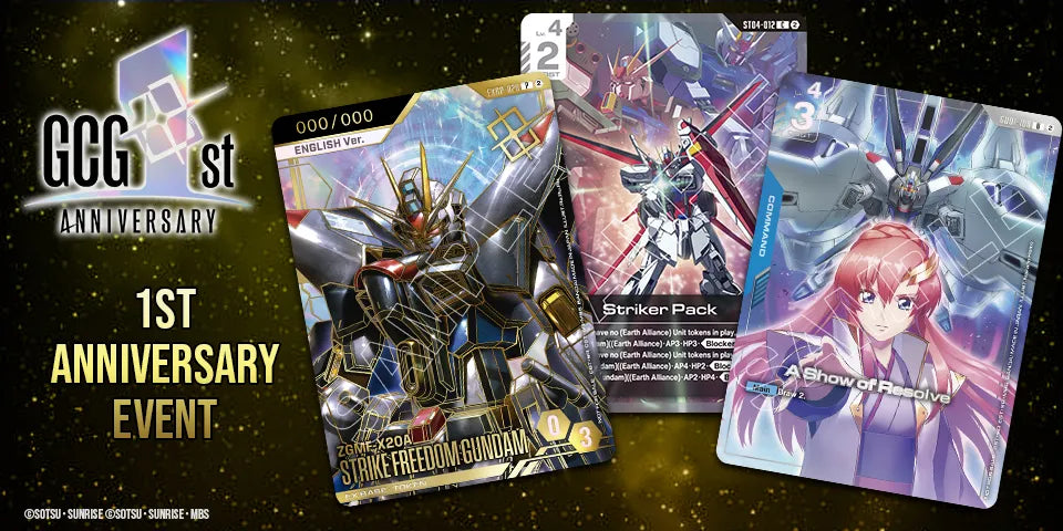Gundam Card Game - 1st Anniversary Event