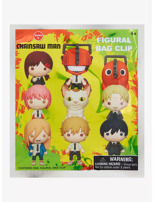 Figural Bag Clip - Chainsaw Man Series 1
