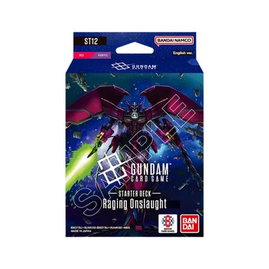 Gundam Card Game - Starter Deck - ST12 Starter Deck - Raging Onslaught