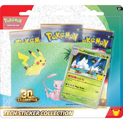 Pokémon - 30th Celebration - Tech Sticker Collection - Alolan Exeggutor
