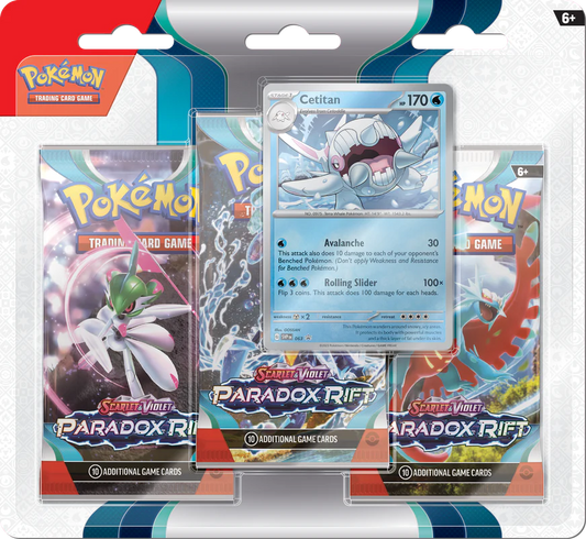 Pokémon - Paradox Rift - 3 Pack Blister