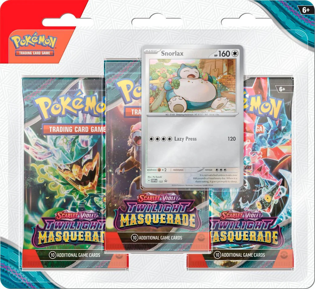 Pokémon - Twilight Masquerade - 3 Pack Blister