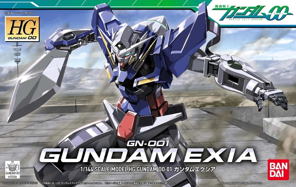 Gunpla - HG00 1/144 #01 - Gundam Exia