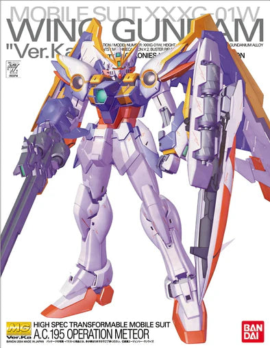 Gunpla - MG 1/100 #069 - XXXG-01W Wing Gundam (Ver.Ka)