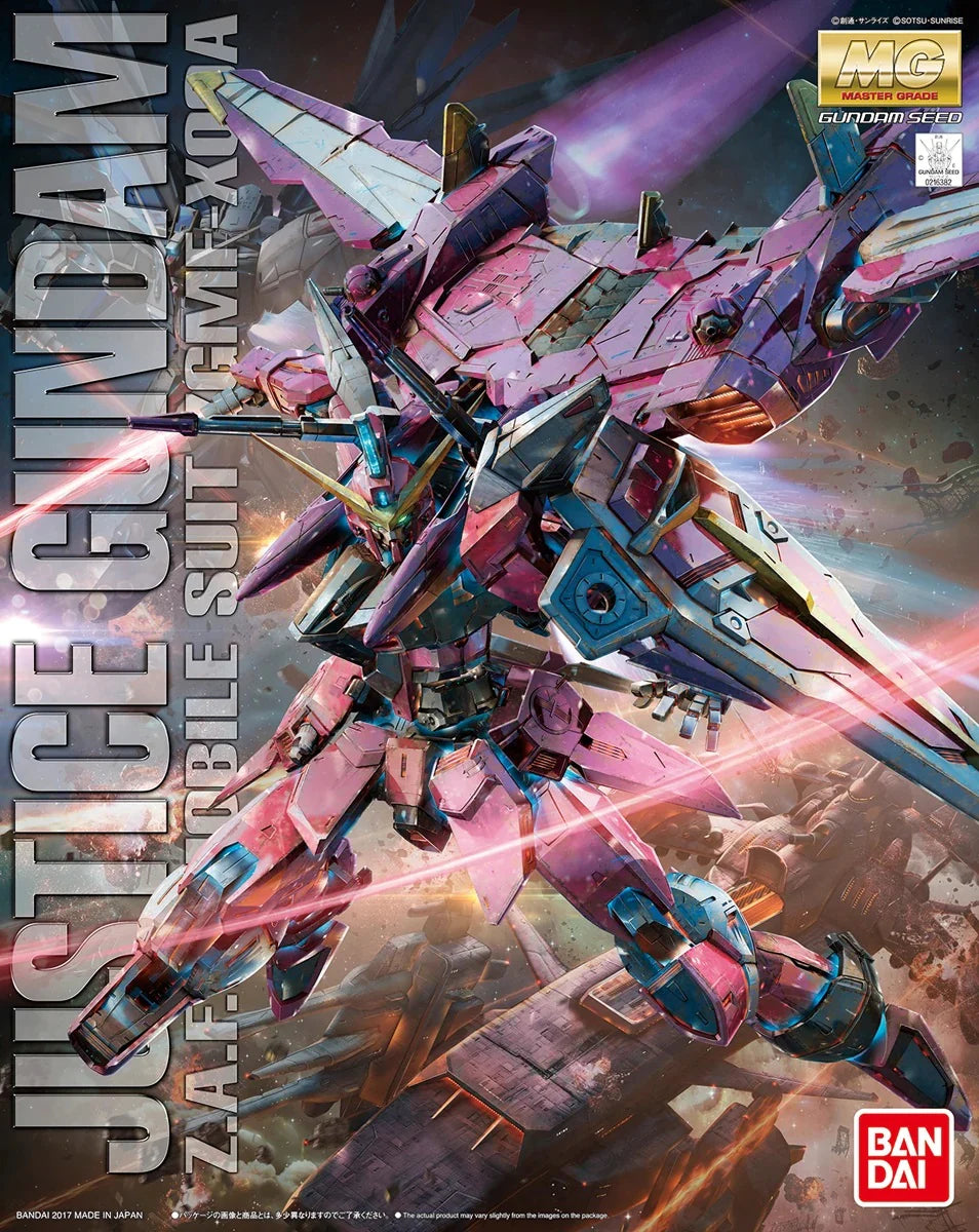Gunpla - MG 1/100 #197 - ZGMF-X09A Justice Gundam