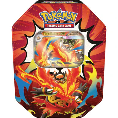 Pokémon - Ascended Heroes - Mega Evolution Tin - Mega Emboar EX