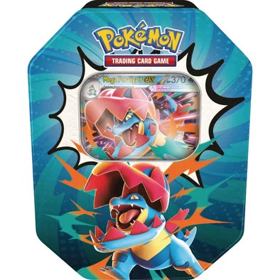 Pokémon - Ascended Heroes - Mega Evolution Tin - Mega Feraligatr EX