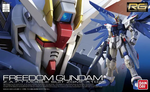 Gunpla - RG 1/144 #05 - ZGMF-X10A Freedom Gundam