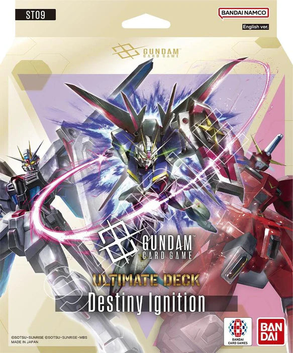 Gundam Card Game - Starter Deck - ST09 Ultimate Deck - Destiny Ignition