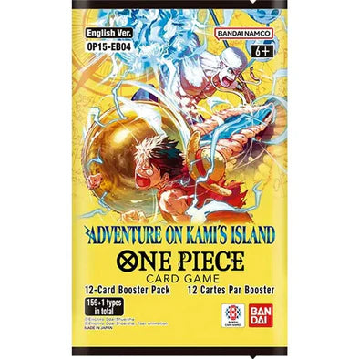 One Piece Card Game - OP15 - Adventures On Kami's Island - Booster Pack