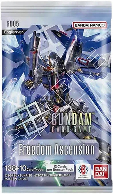 Gundam Card Game - GD05 - Freedom Ascension - Booster Pack