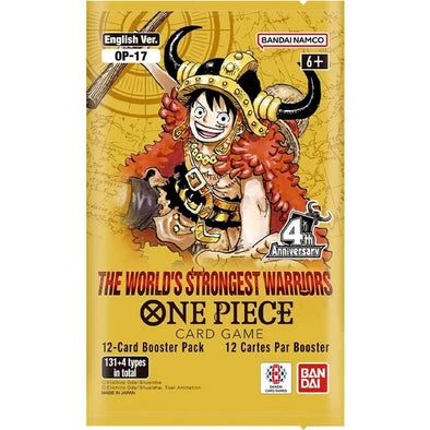 One Piece Card Game - OP17 - The World's Strongest Warriors - Booster Box