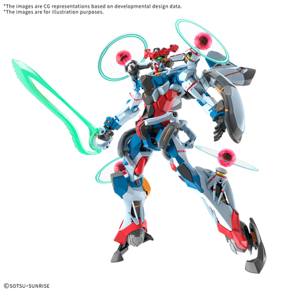 Gunpla - HGGQ 1/144 #01 - GMS-Ω GQuuuuuuX (Endymion Unit Awakened)