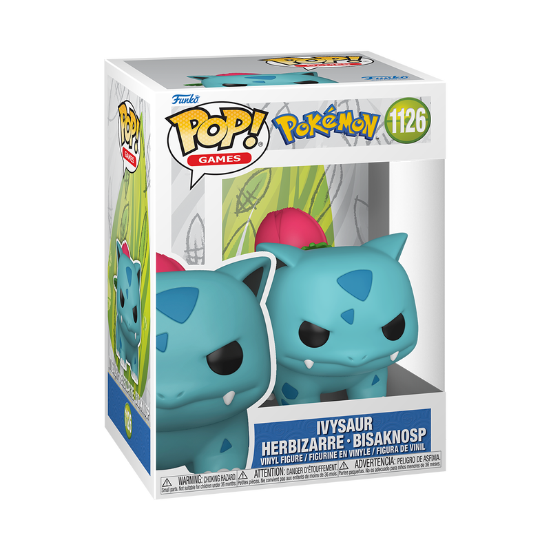 POP! Games: Pokémon - Ivysaur #1126