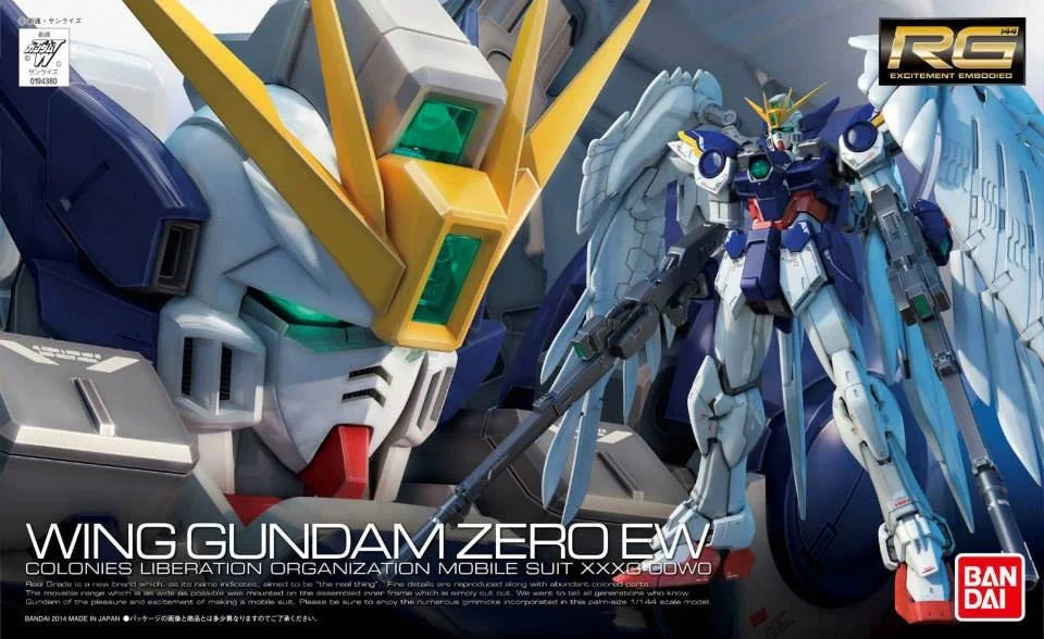 Gunpla - RG 1/144 #17 - XXXG-00W0 Wing Gundam Zero