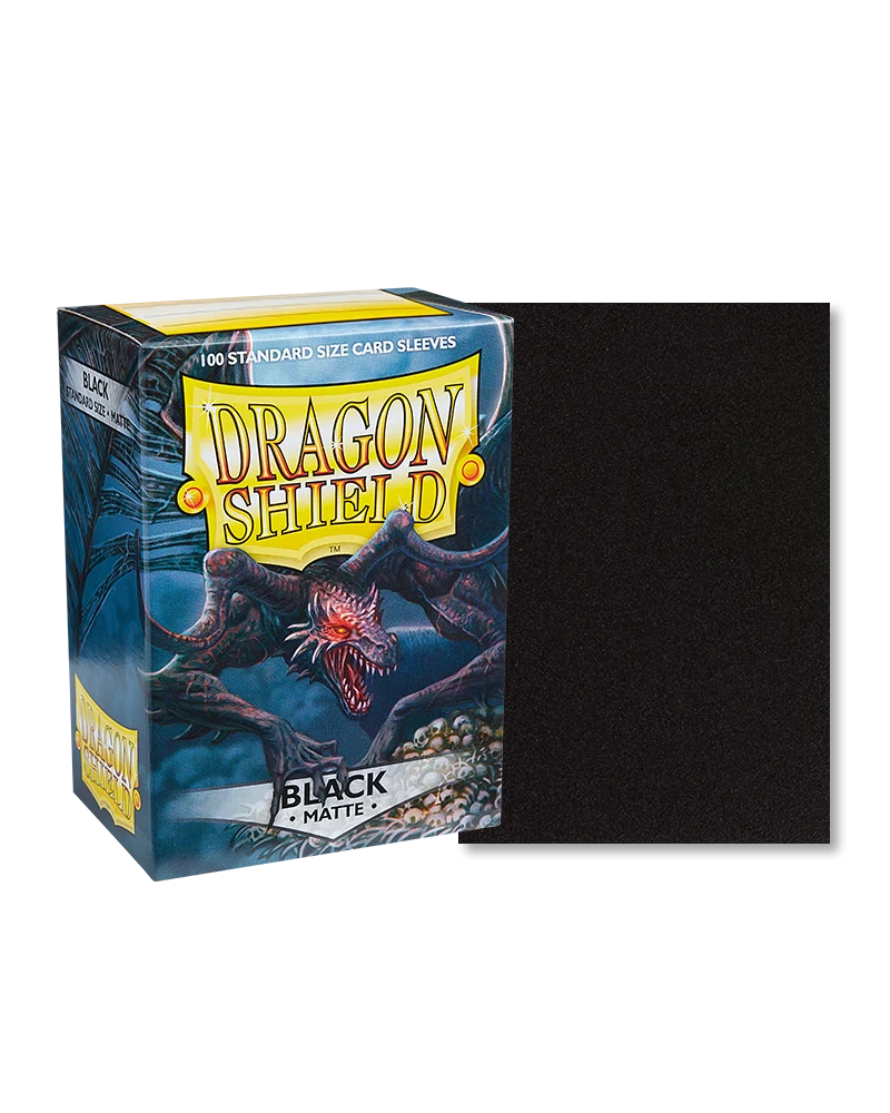 Dragon Shield - Standard Size - Black Matte 100CT