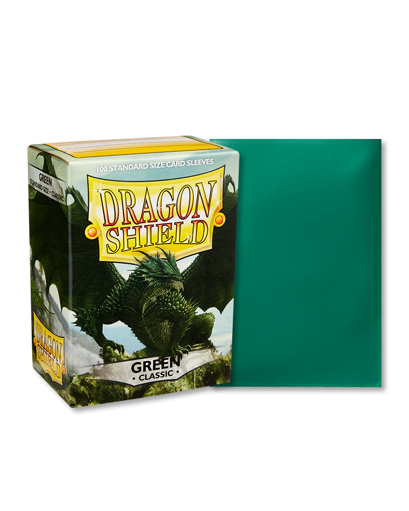 Dragon Shield - Standard Size - Green 100CT
