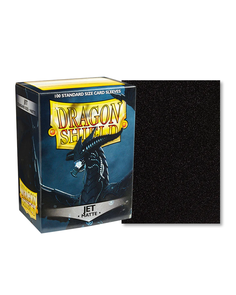 Dragon Shield - Standard Size - Jet Matte 100CT
