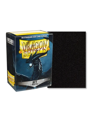 Dragon Shield - Standard Size - Jet Matte 100CT