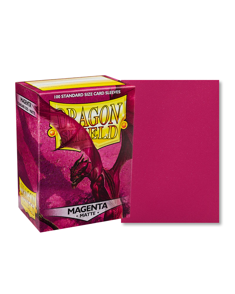 Dragon Shield - Standard Size - Magenta Matte 100CT