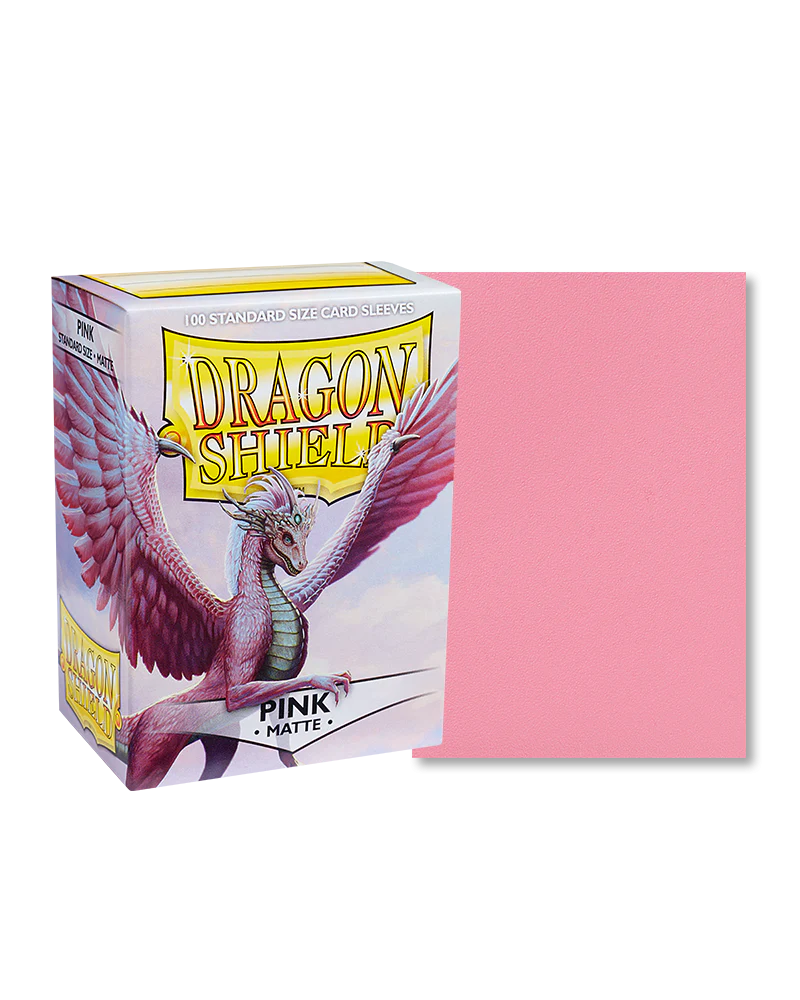 Dragon Shield - Standard Size - Pink Matte 100CT