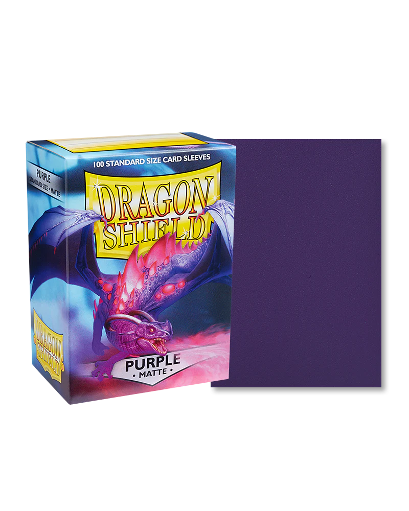 Dragon Shield - Standard Size - Purple Matte 100CT