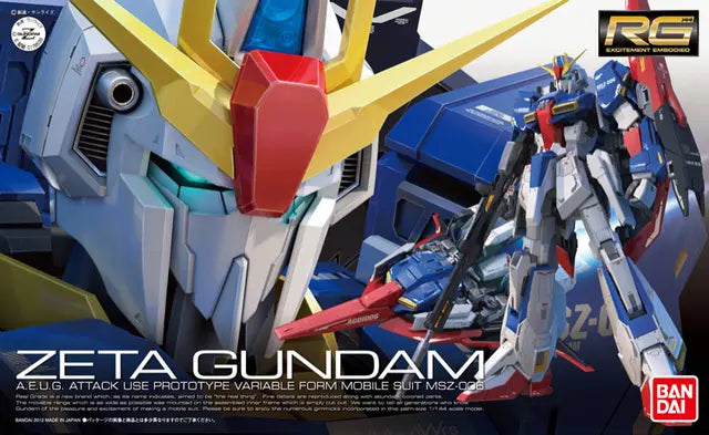 Gunpla - RG 1/144 #10 - MSZ-006 Zeta Gundam