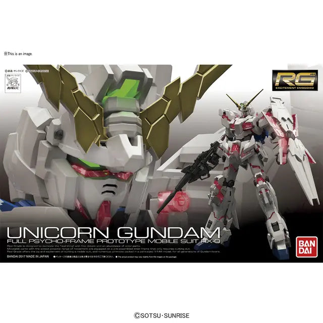 Gunpla - RG 1/144 #25 - RX-0 Unicorn Gundam