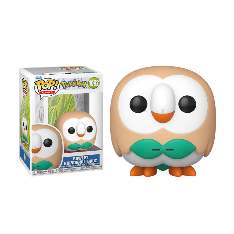 POP! Games: Pokémon - Rowlet #1092