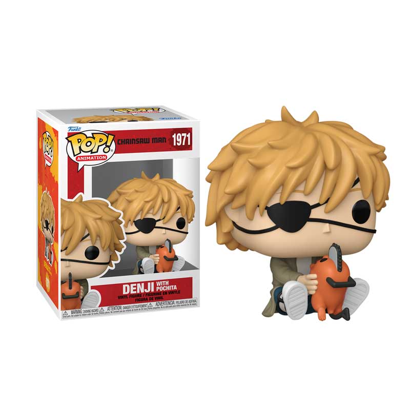 POP! Animation: Chainsaw Man - Denji w/ Pochita #1771
