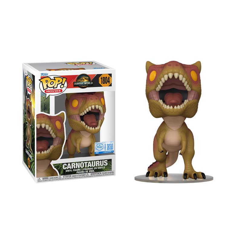 POP! Movies: Jurassic World Rebirth - Carnotaurus #1804