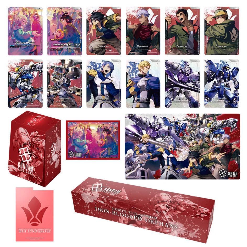 Gundam Card Game - Premium Accessory Set - PB02 - Mobile Suit Iron-Blooded Orphans