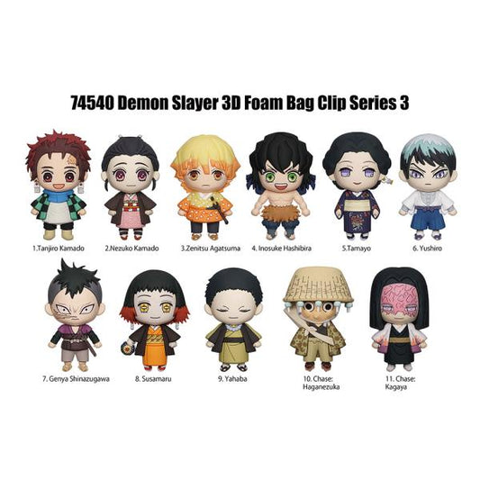 Figural Bag Clip - Demon Slayer: Kimetsu no Yaiba Series 3