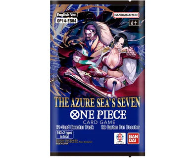 One Piece Card Game - OP14 - Azure Sea's Seven - Booster Box