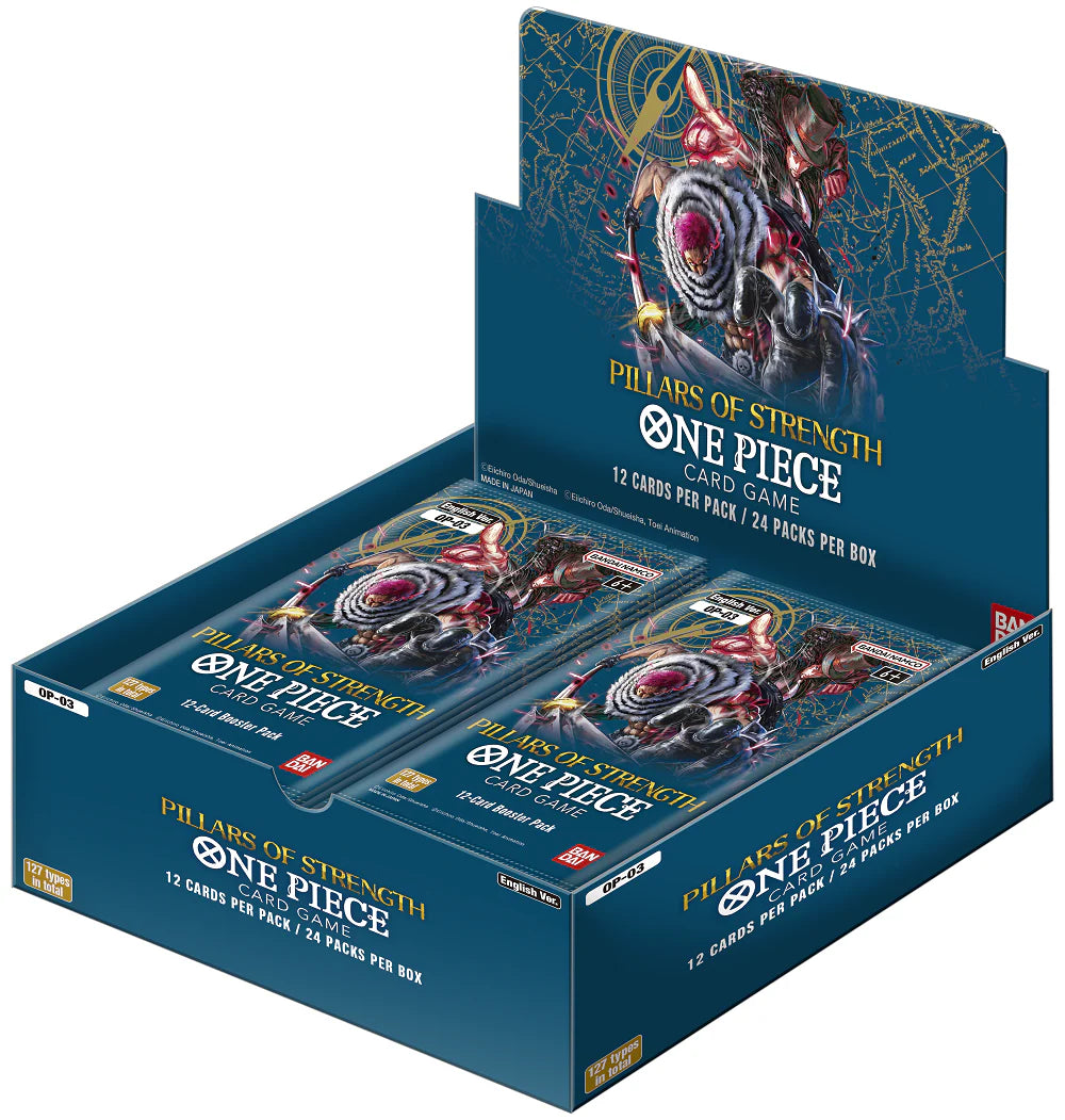 One Piece Card Game - OP03 - Pillars Of Strength - Booster Box