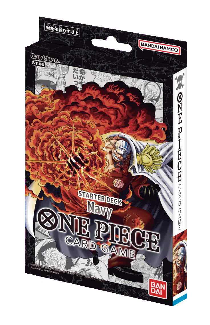 One Piece Card Game - Starter Deck - ST06 - Absolute Justice (Navy)