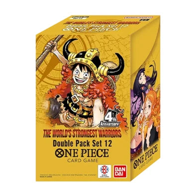 One Piece Card Game - DP12 - The World's Strongest Warriors - Double Pack Set