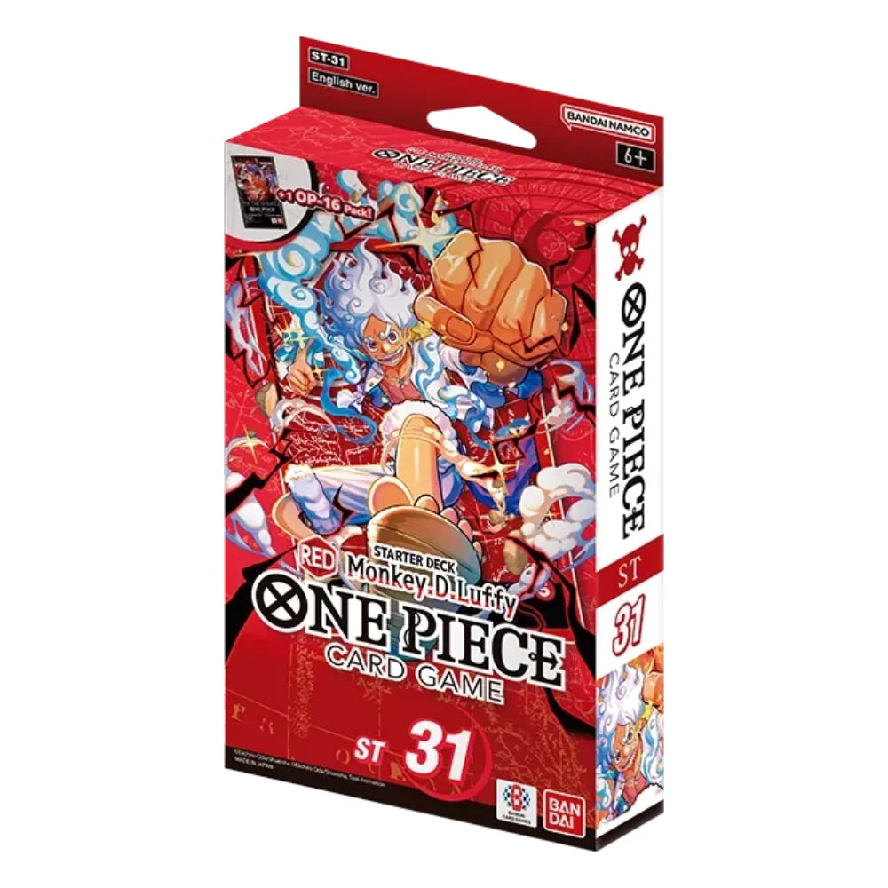 One Piece Card Game - Starter Deck - ST31 - Red Monkey.D.Luffy