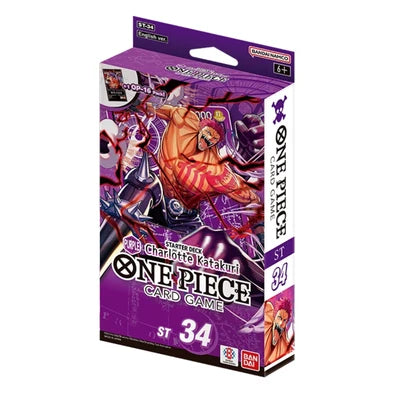 One Piece Card Game - Starter Deck - ST34 - Purple Katakuri