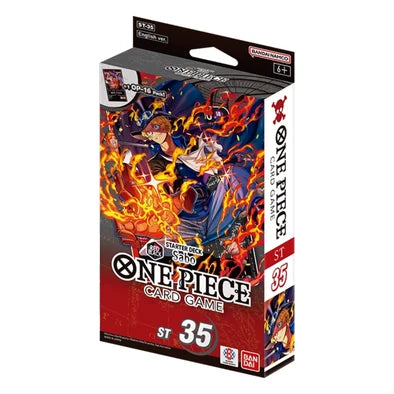 One Piece Card Game - Starter Deck - ST35 - Red/Black Sabo