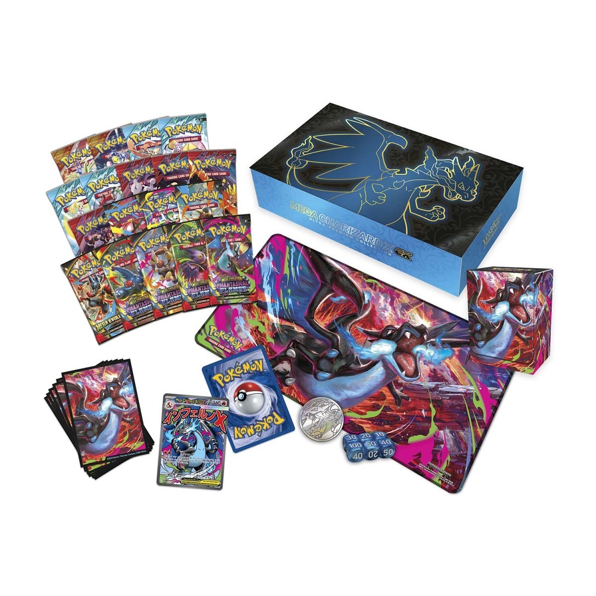 Pokémon - Mega Charizard X EX - Ultra Premium Collection