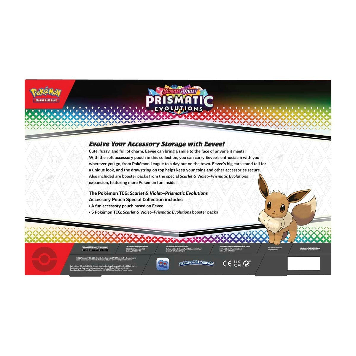 Pokémon - Prismatic Evolutions - Accessory Pouch Special