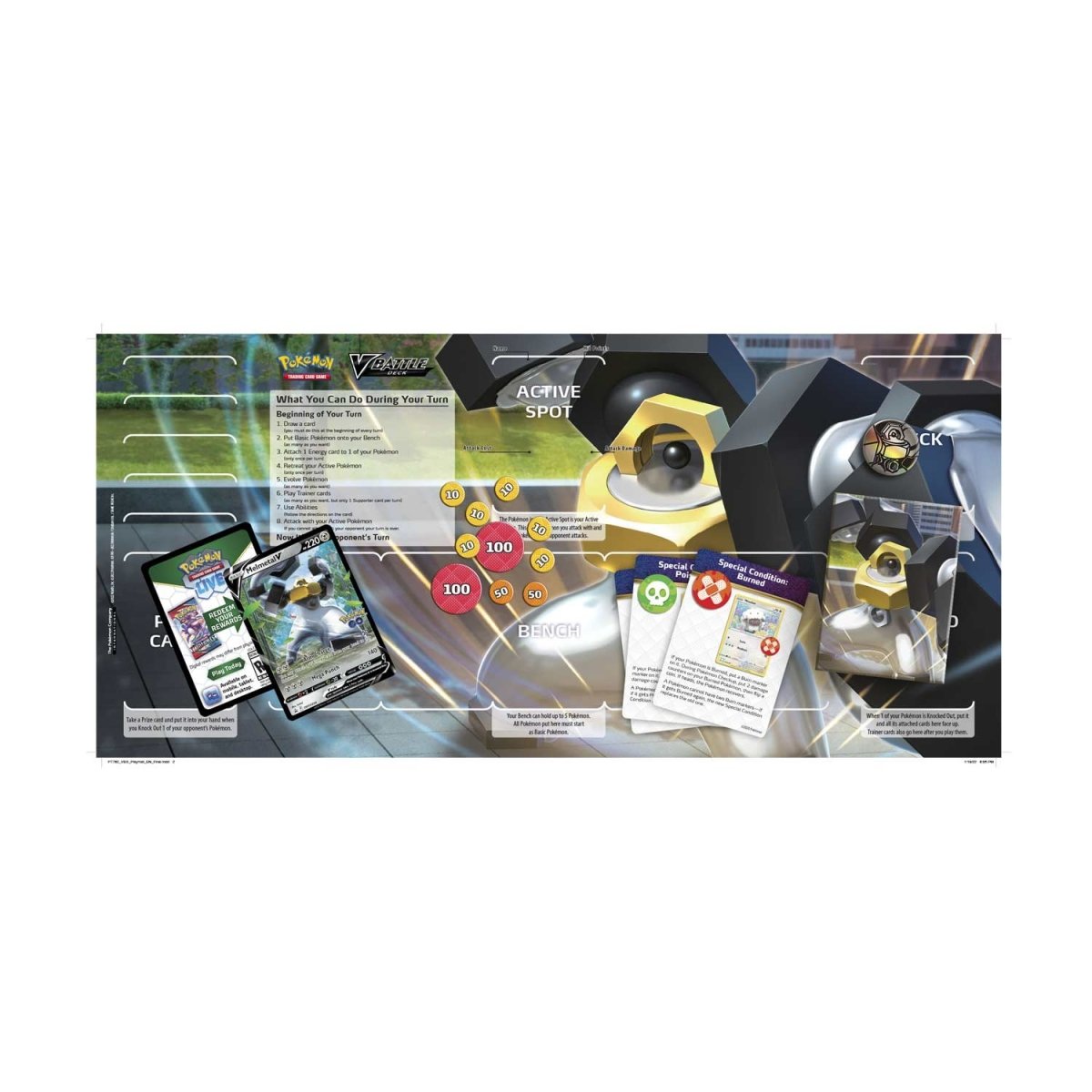 Pokémon - Pokémon GO - Melmetal V Battle Deck