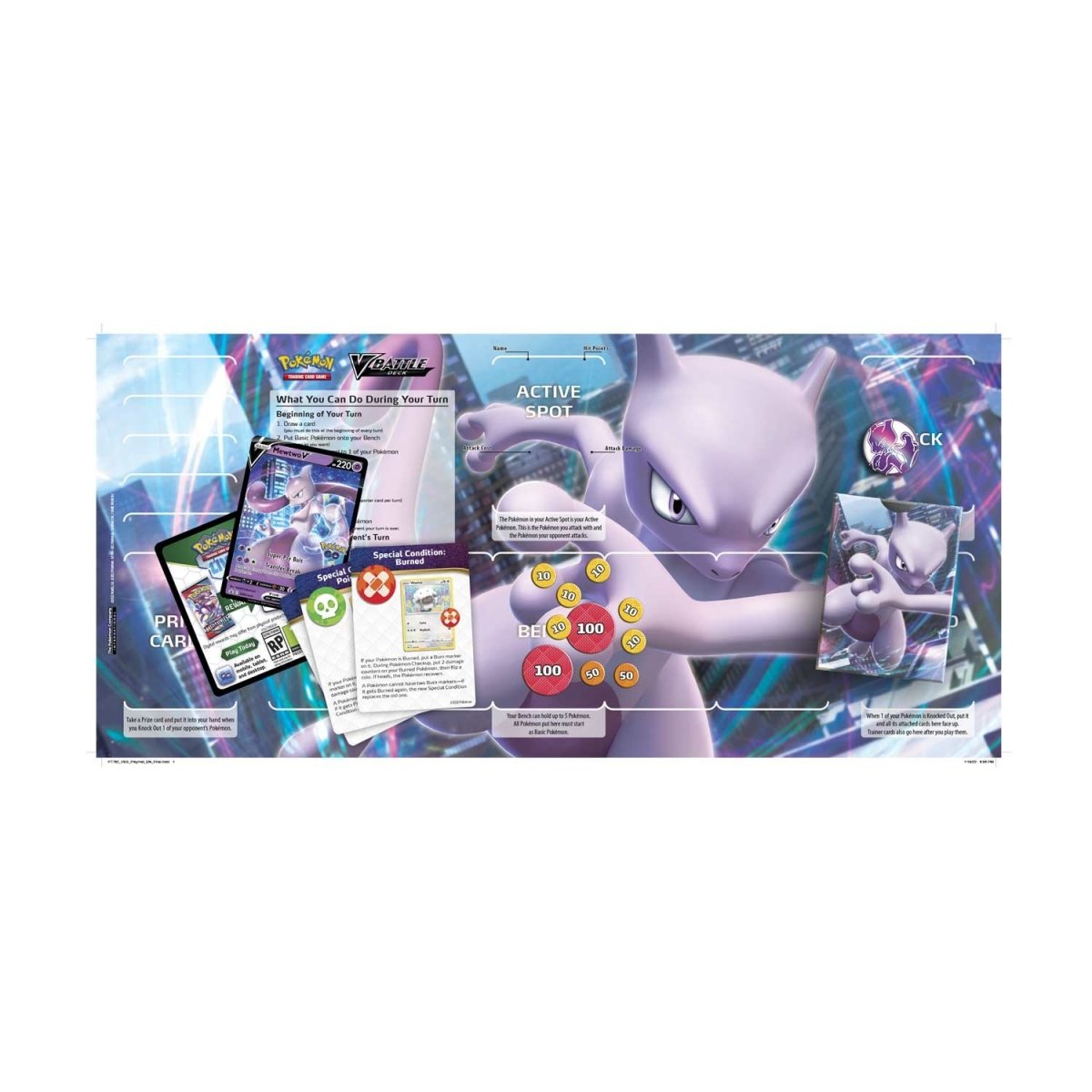 Pokémon - Pokémon GO - Mewtwo V Battle Deck