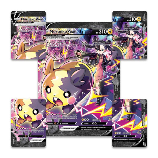 Pokémon - Crown Zenith - Premium Treasures Collection - Morpeko V-Union