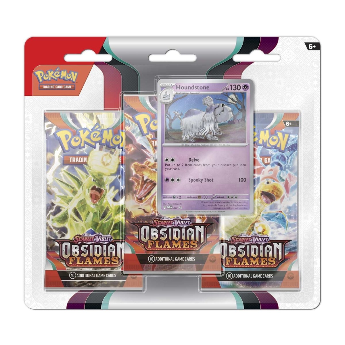 Pokémon - Obsidian Flames - 3 Pack Blister